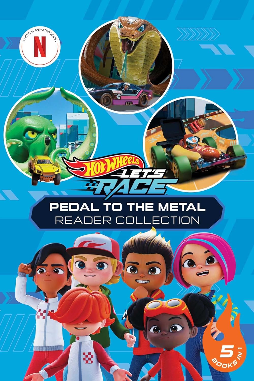 Hot Wheels Let's Race: Pedal to the Metal Reader Collection