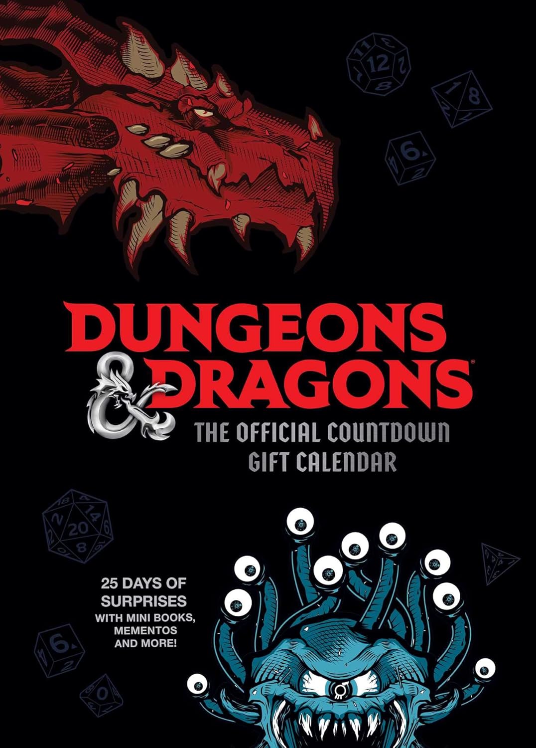 Dungeons & Dragons: The Official Countdown Gift Calendar: 25 Days of Mini Books, Mementos, and More!