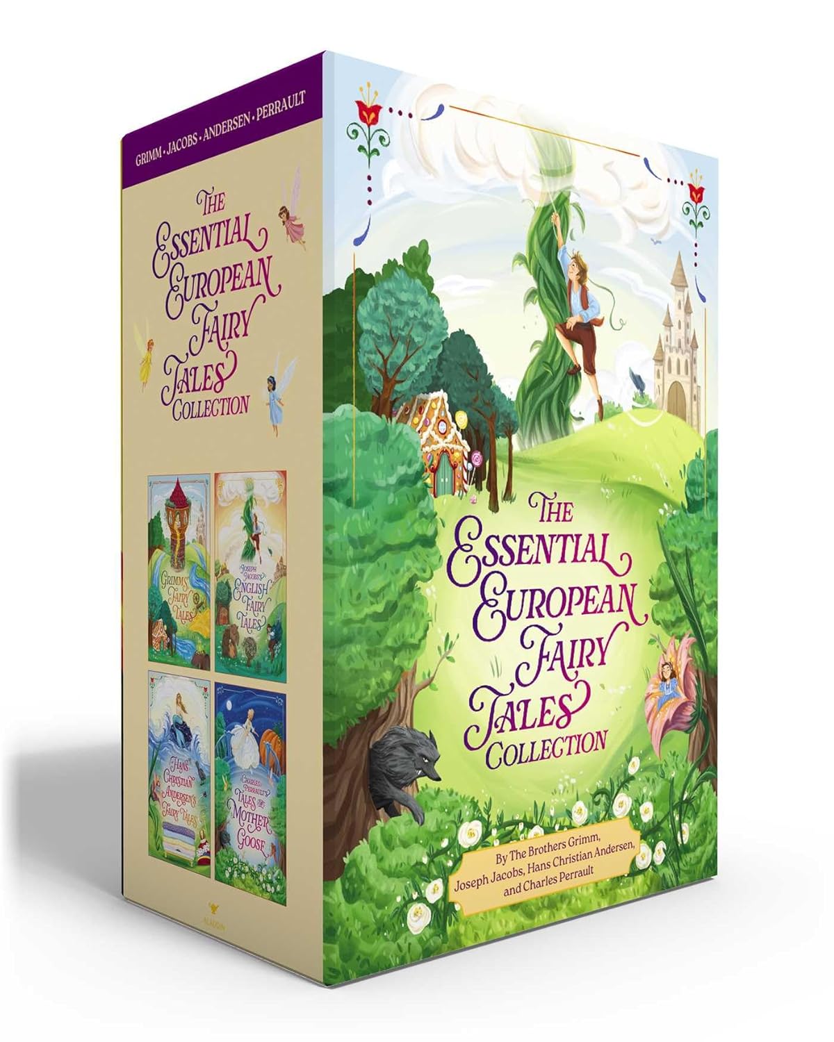 The Essential European Fairy Tales Collection (Boxed Set): Grimms' Fairy Tales; Joseph Jacobs's English Fairy Tales; Hans Christian Andersen's Fairy Tales