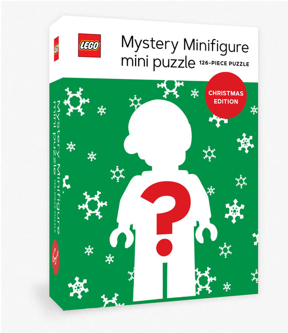 Lego Mystery Minifigure Mini Puzzle (Christmas Edition Green): 126-Piece Puzzle