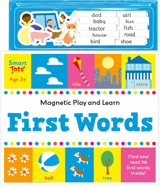 First Words: Magnetic First Words Matching Book for Kids Ages 3+