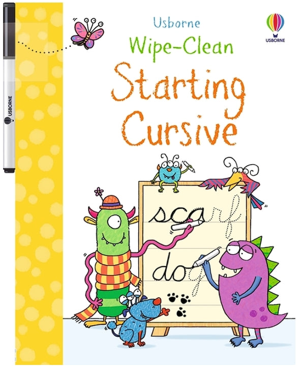 Wipe-Clean Starting Cursive