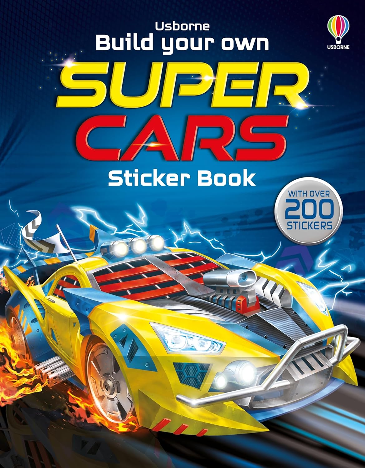 Build Your Own Supercars Sticker Book