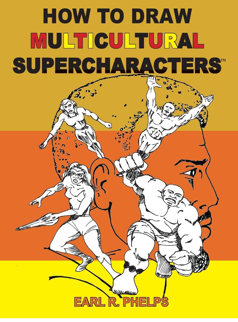 How To Draw Multiculticural Supercharacters