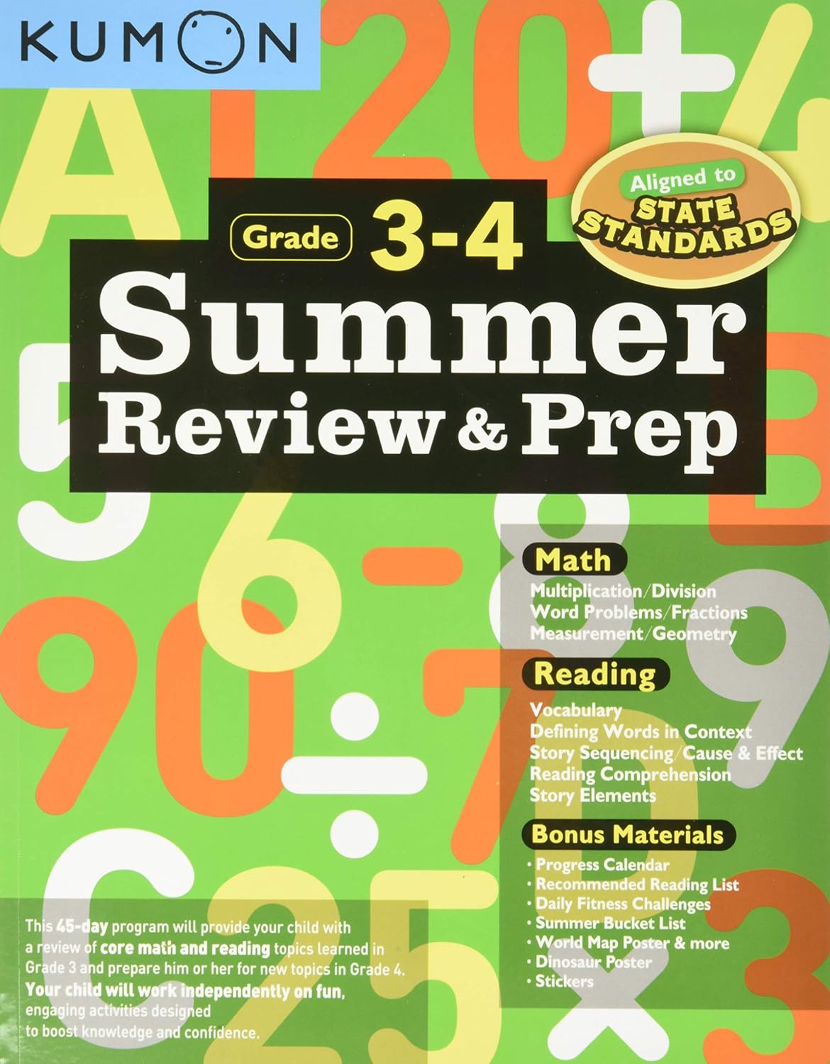 Kumon Summer Review and Prep 3-4