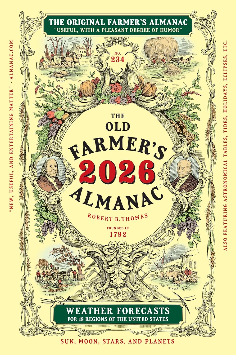 2026 Old Farmer's Almanac Trade Edition