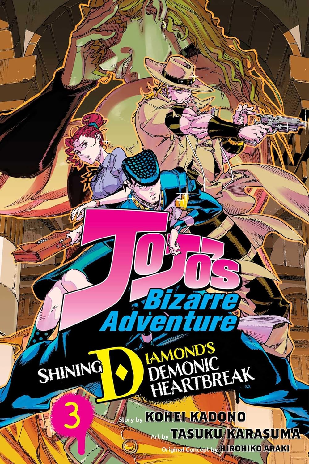 Jojo's Bizarre Adventure: Shining Diamond's Demonic Heartbreak, Vol. 3