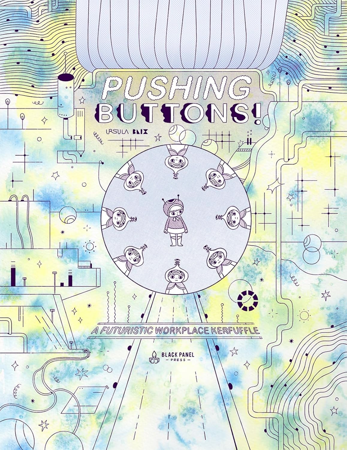 Pushing Buttons: A Futuristic Workplace Kerfuffle