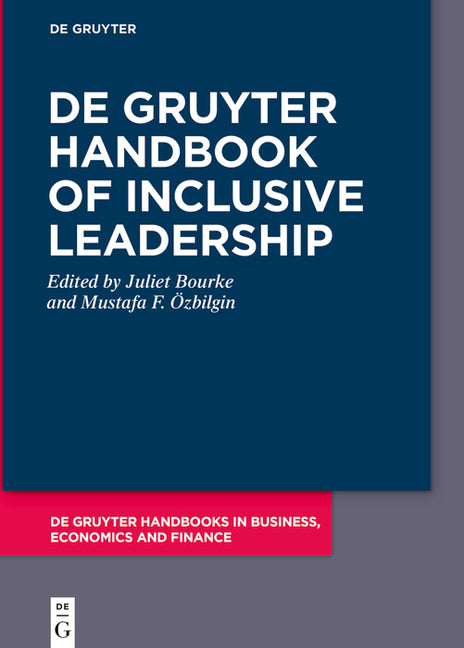 de Gruyter Handbook of Inclusive Leadership