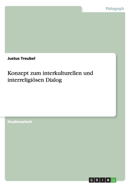 Konzept zum interkulturellen und interreligiosen Dialog