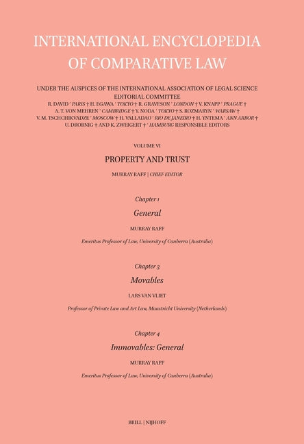 International Encyclopedia of Comparative Law, Instalment 45