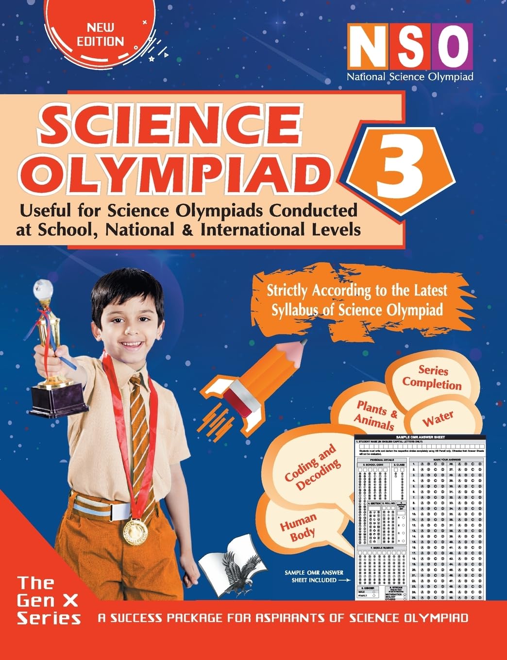 National Science Olympiad - Class 3 (With OMR Sheets)