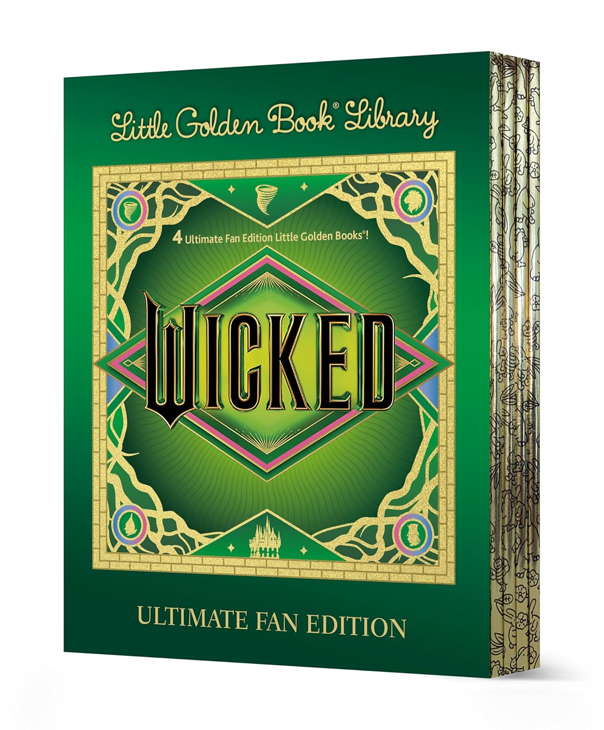 Wicked Little Golden Book Boxed Set: Ultimate Fan Edition (Universal Pictures Wicked)