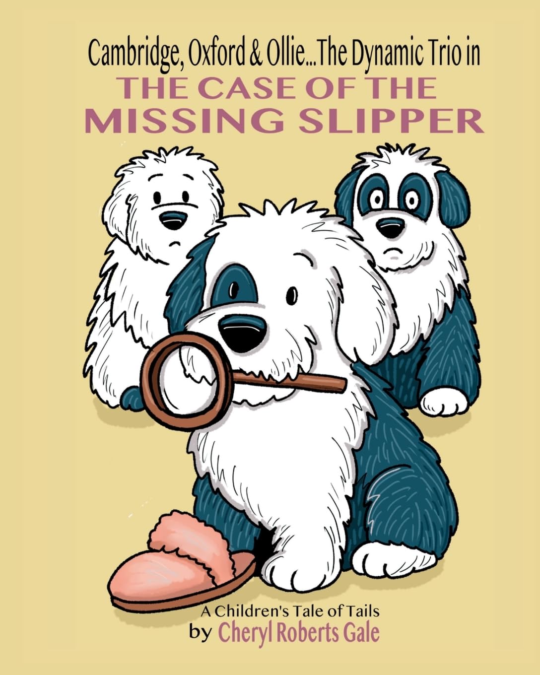 Cambridge, Oxford & Ollie...The Dynamic Trio in The Case of the Missing Slipper