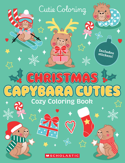 Capybara Christmas Cuties (Color & Chill)