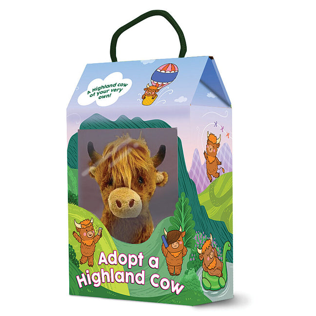 Adopt a Highland Cow (Adopt A...): Book and Plush