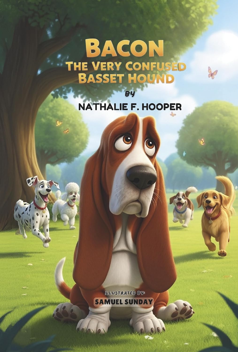 Bacon the Very Confused Basset Hound