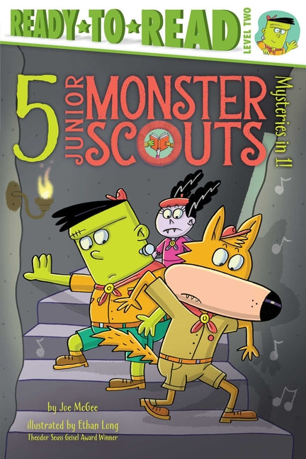 5 Junior Monster Scouts Mysteries in 1!: Hide-And-Seek Pup; Troll Trouble; Lost in the Library; Pumpkin Party; Don't Wake Dracula (Bind-Up)