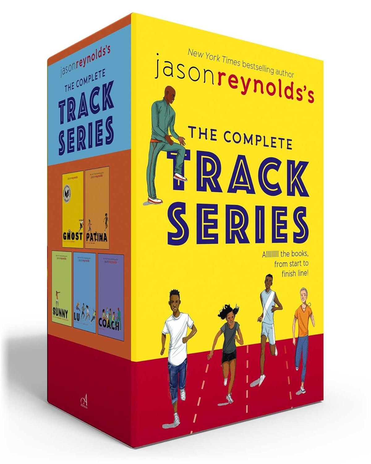 Jason Reynolds's the Complete Track Series (Boxed Set): Ghost; Patina; Sunny; Lu; Coach