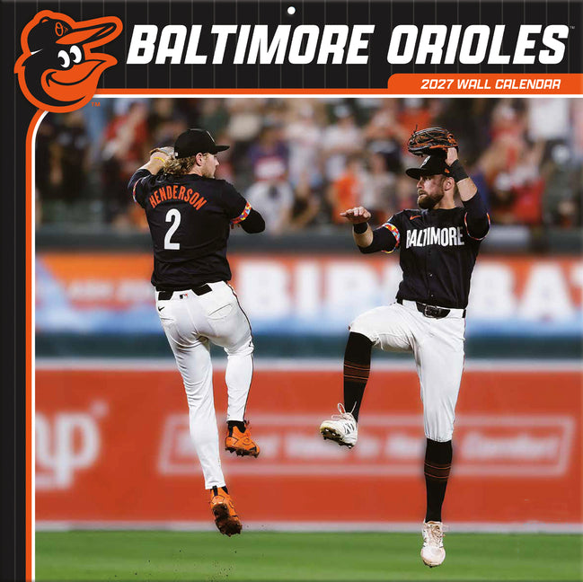 Baltimore Orioles 2027 Wall Calendar