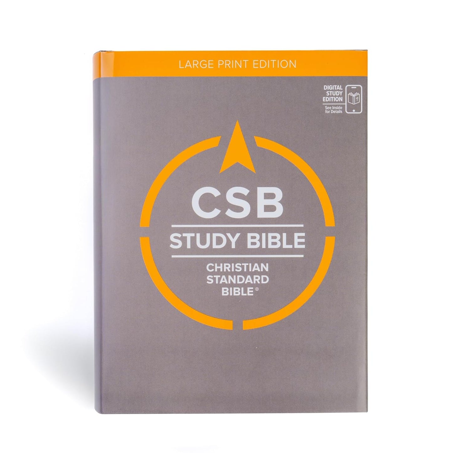 CSB Study Bible, Large Print, Digital Study Edition, Hardcover (, Digital Study)