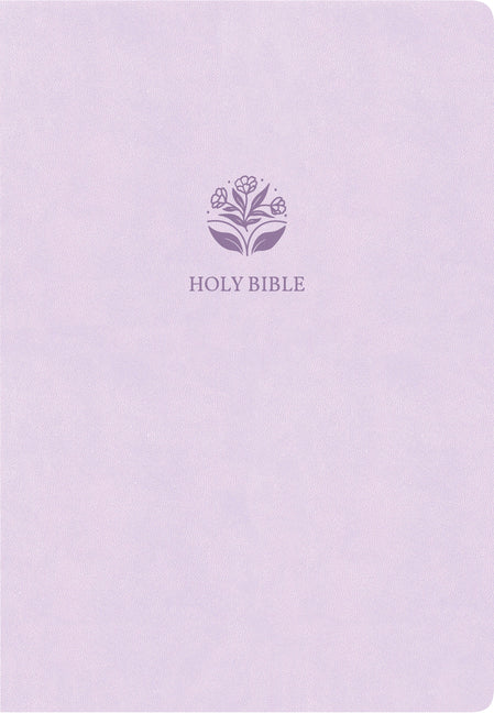 KJV Large Print Compact Reference Bible, Lavender Leathertouch