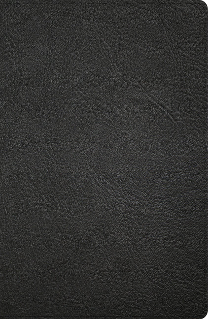 CSB Large Print Personal Size Reference Bible, Optimal Type, Digital Study Edition, Black Genuine Leather, Indexed