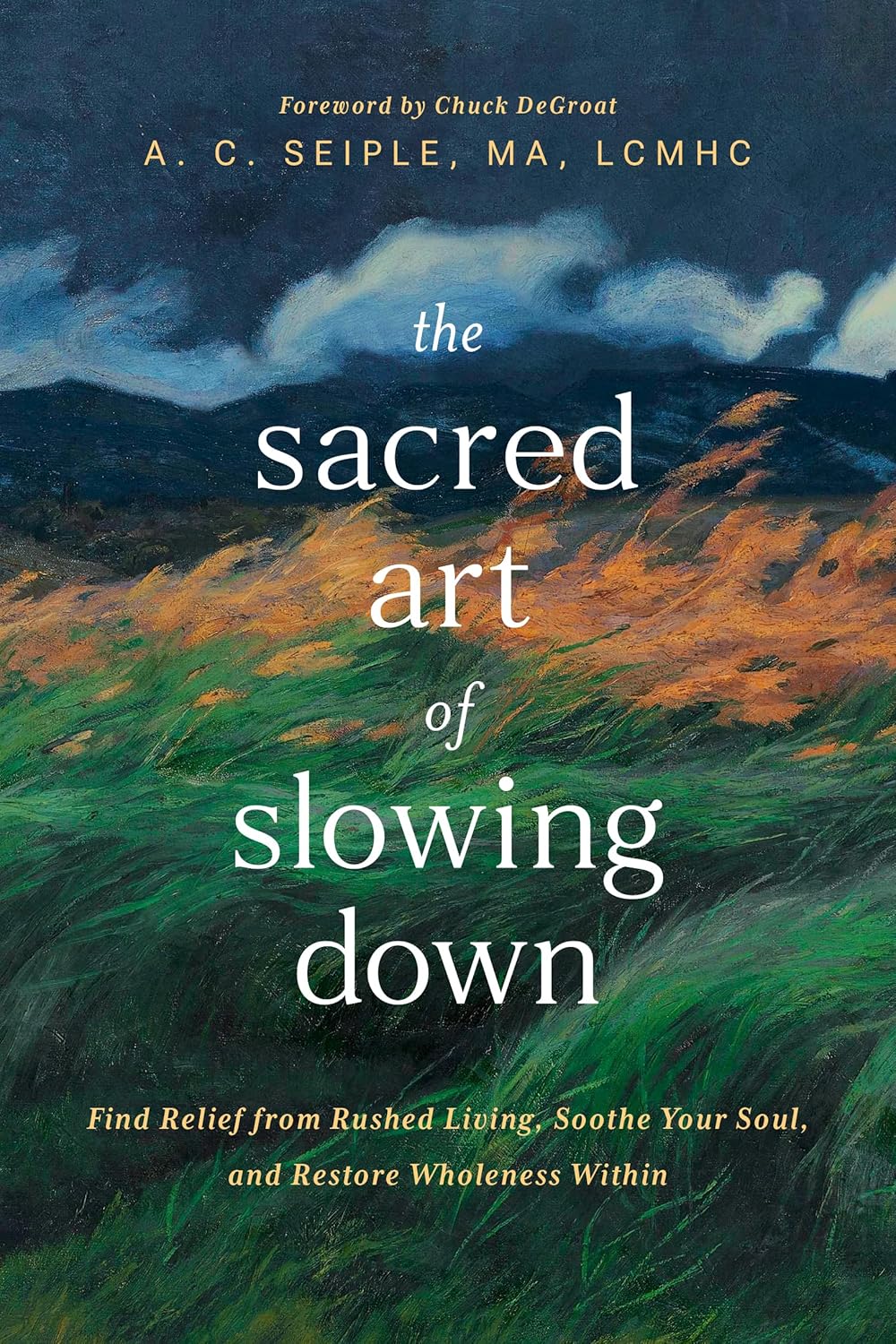 Sacred Art of Slowing Down: Find Relief from Rushed Living, Soothe Your Soul, and Restore Wholeness Within