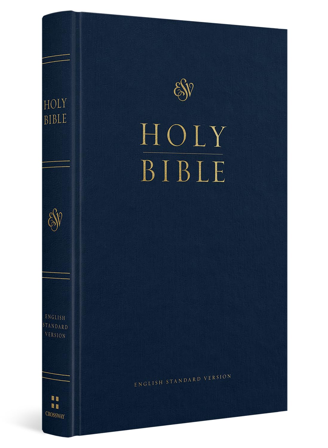 ESV Church Bible, Large Print (Hardcover, Blue)
