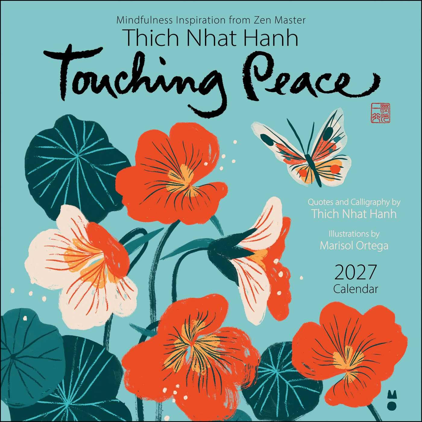 Thich Nhat Hanh 2027 Wall Calendar: Touching Peace