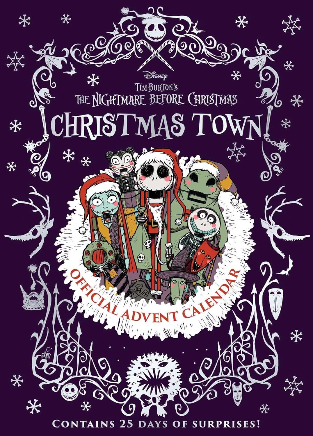 Disney Tim Burton's the Nightmare Before Christmas Christmas Town: Official Advent Calendar
