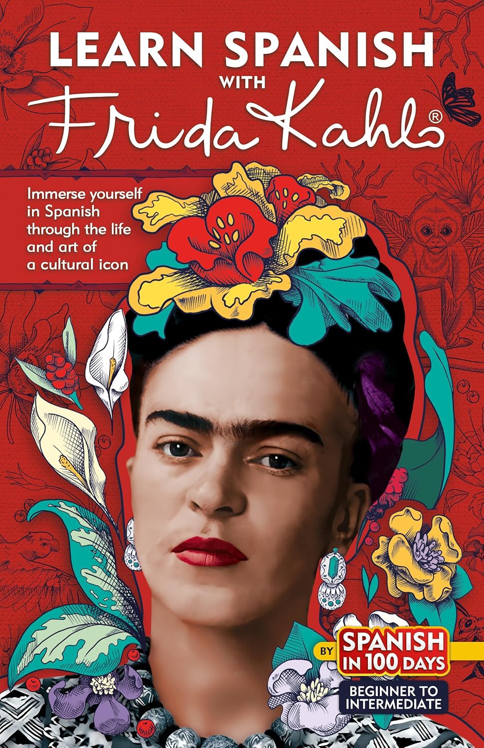 Learn Spanish with Frida Kahlo