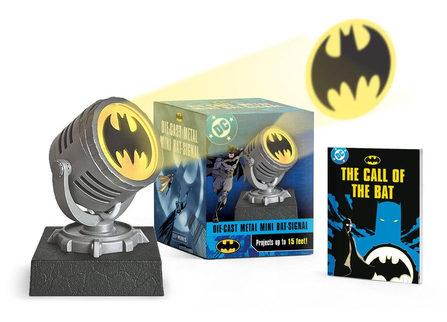 Batman: Die-Cast Metal Mini Bat-Signal: Projects Up to 15 Feet!