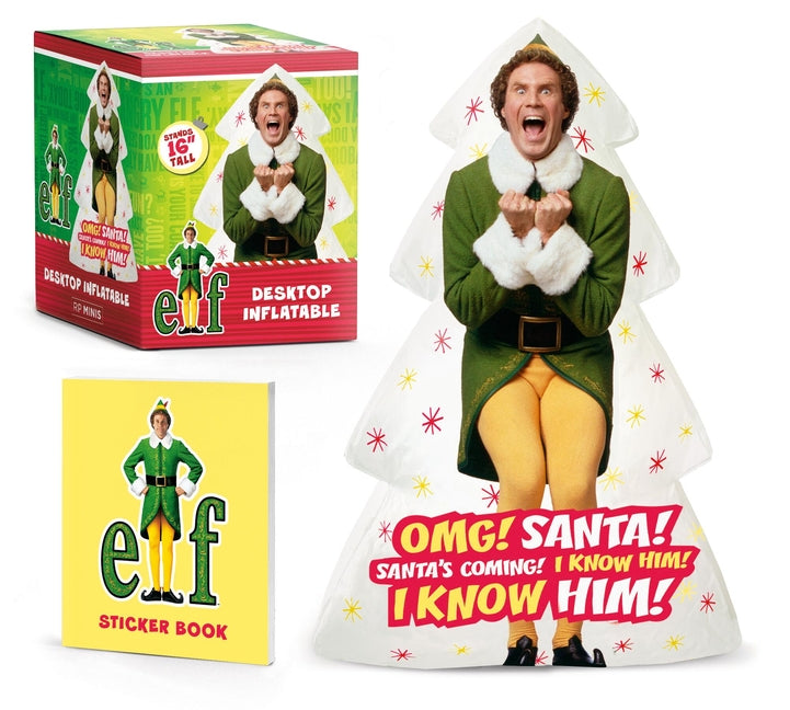 Elf: Desktop Inflatable Buddy the Elf: Stands 16 Tall