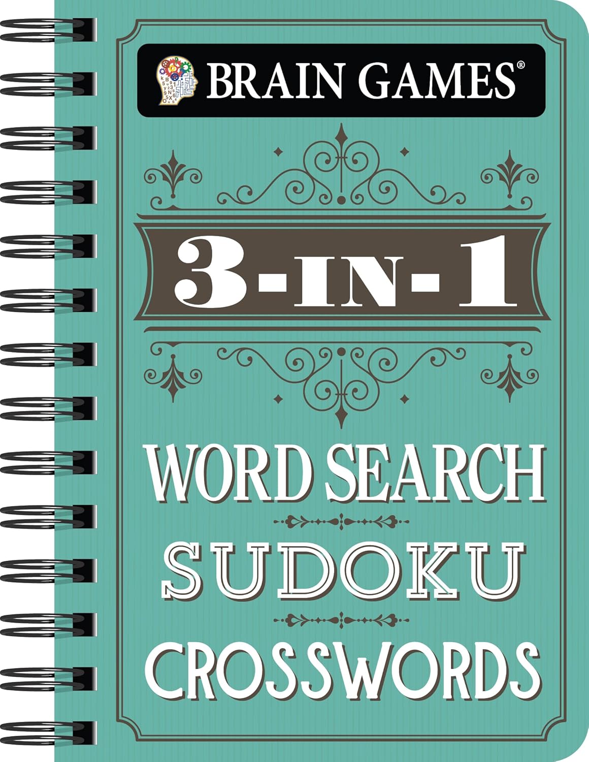Brain Games - To Go - 3-In-1: Word Search, Sudoku, Crosswords