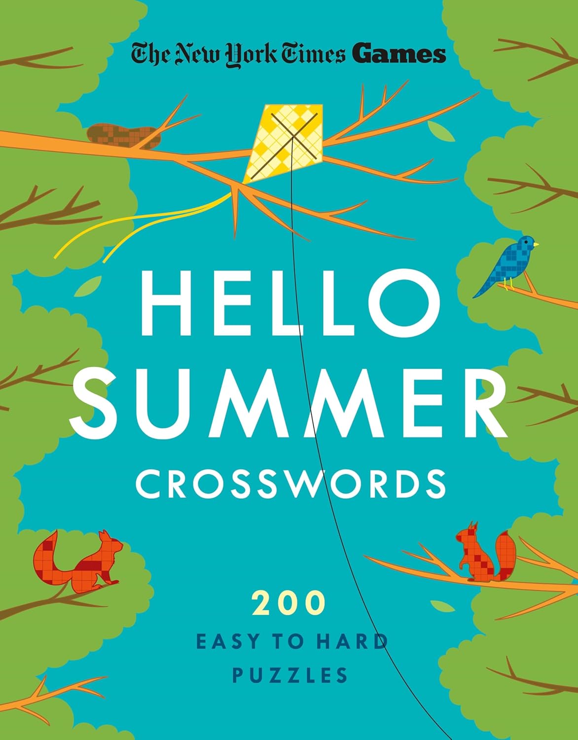 New York Times Games Hello Summer Crosswords: 200 Easy to Hard Puzzles