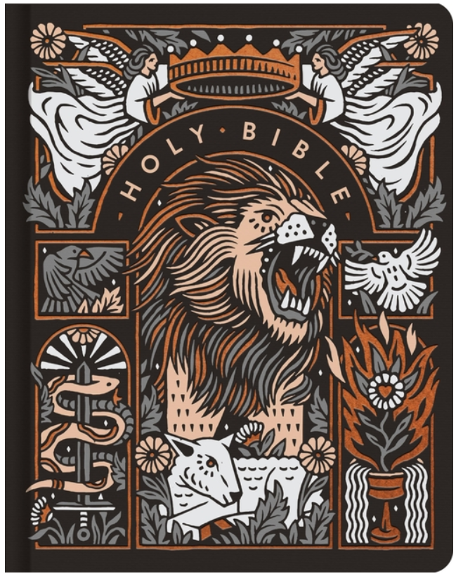 ESV Single Column Journaling Bible, Artist Series (Hardcover, Joshua Noom, The Lion and the Lamb)