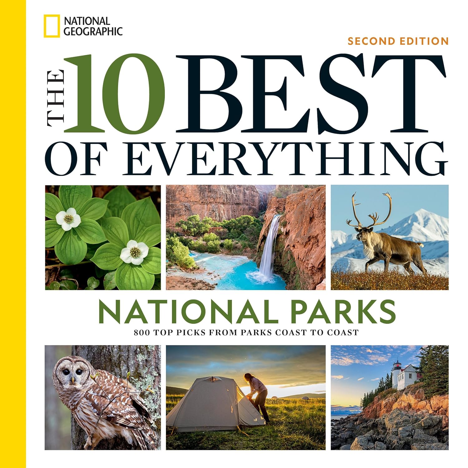 The 10 Best of Everything National Parks, 2nd Edition: 800 Top Picks from Parks Coast to Coast