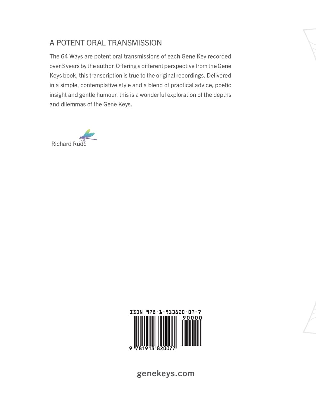 The 64 Ways: Personal Contemplations on the Gene Keys