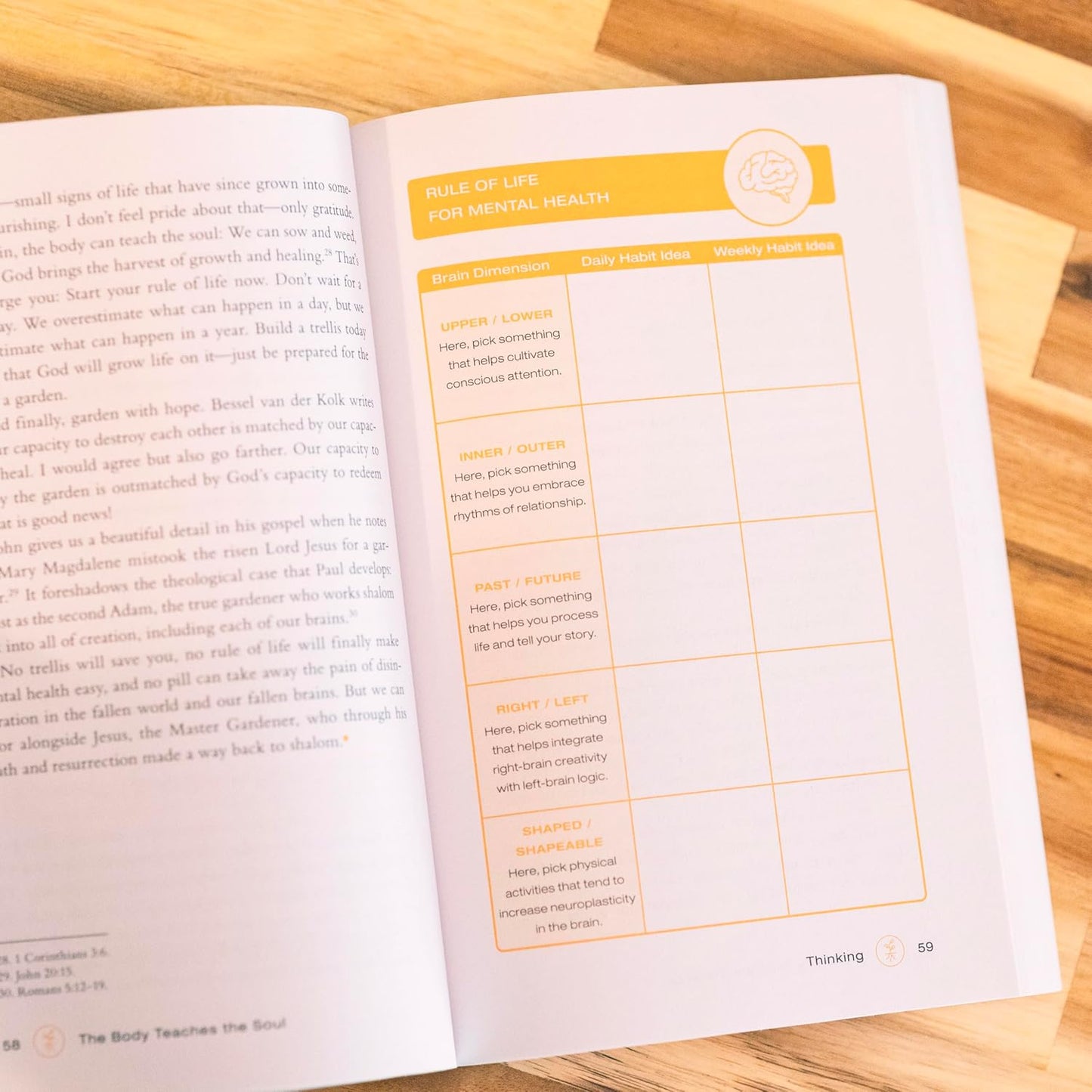 The Body Teaches the Soul: Ten Essential Habits to Form a Healthy and Holy Life