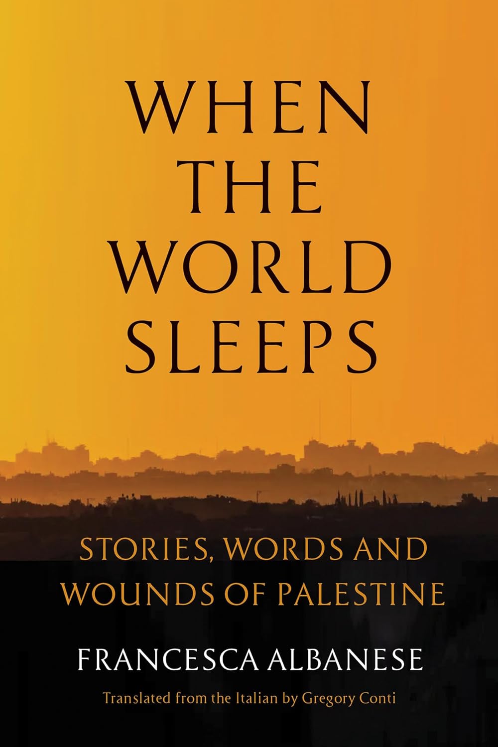When the World Sleeps: Stories, Words, and Wounds of Palestine