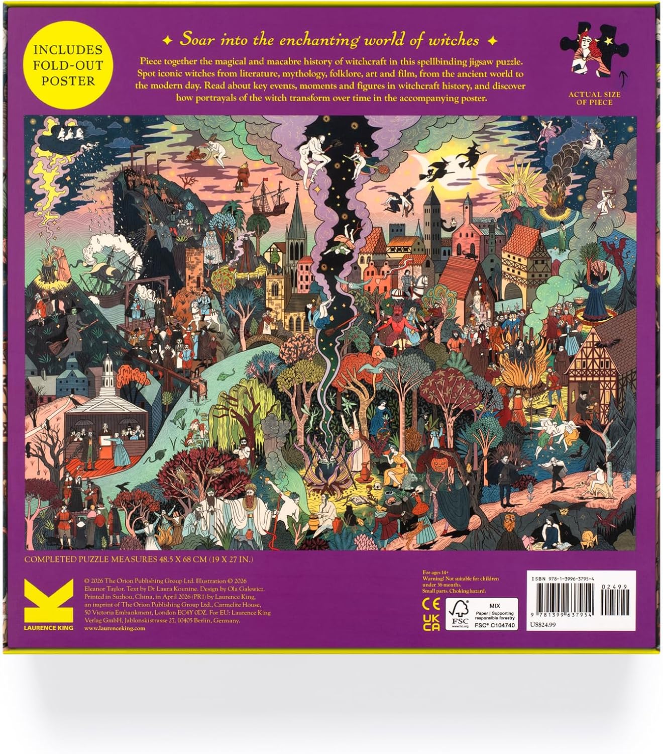 The World of Witches: A Cultural History of Witchcraft in a 1000-Piece Jigsaw Puzzle: A Cultural History of Witchcraft