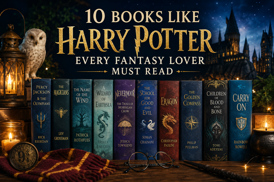 10 Books Like Harry Potter Every Fantasy Lover Must Read Why We Keep Searching for Books Like Harry Potter