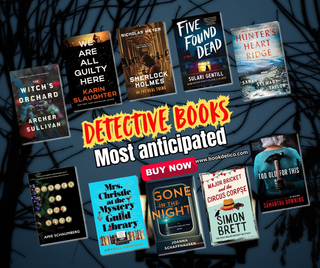 🔍 The Most Anticipated Detective Books of August 2025