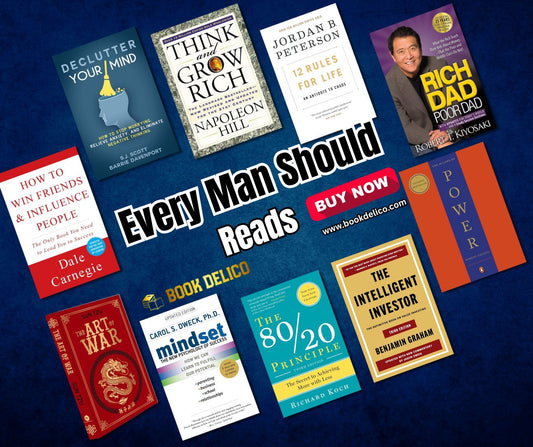 📘 10 Books Every Man Should Read to Level Up His Life
