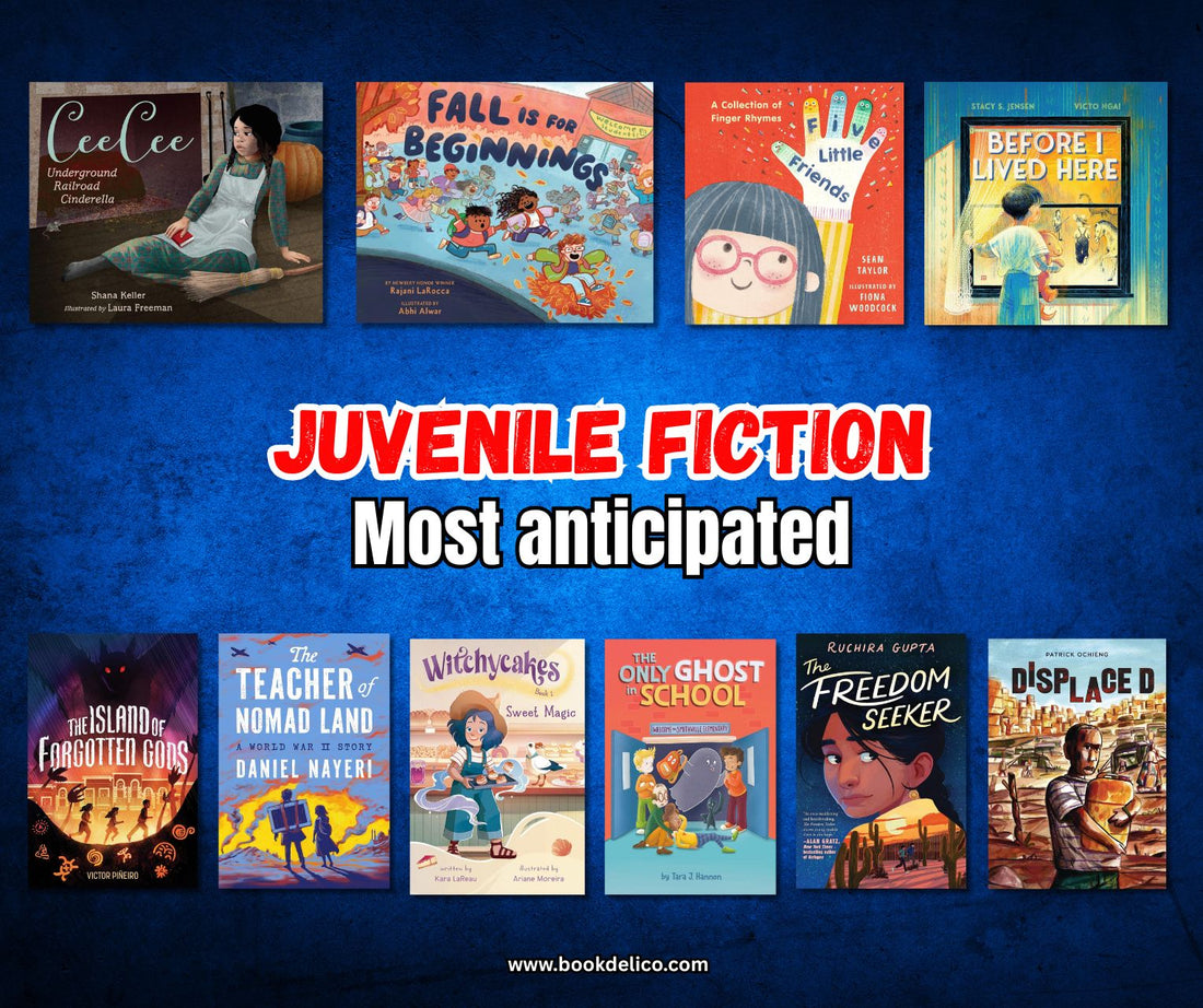 Most Anticipated Juvenile Fiction Books – August 2025