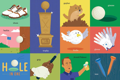 100 First Words for Little Golfers: A Parody Primer for the Course (100 First Words)