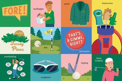 100 First Words for Little Golfers: A Parody Primer for the Course (100 First Words)