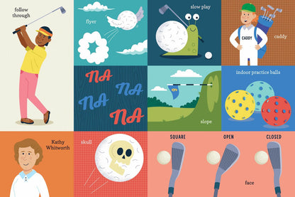 100 First Words for Little Golfers: A Parody Primer for the Course (100 First Words)