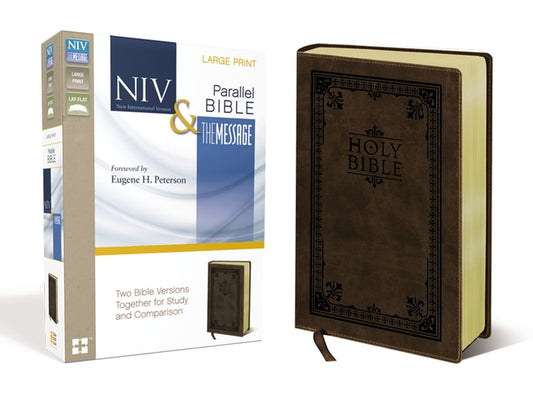 Side-By-Side Bible-PR-NIV/MS Large Print: Two Bible Versions Together for Study and Comparison